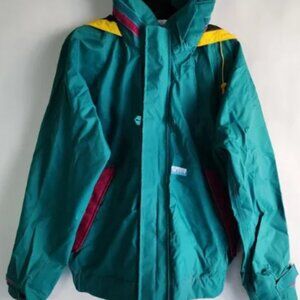Vintage 90s High Seas Fishing Sailing Foul Weather Gear Mens XL Full Zip Jacket
